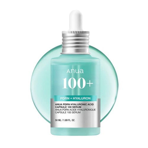 ANUA(アヌア)PDRNヒアルロン酸カプセル100セラム50ml 大容量美容液 水分 保湿 肌キメ ツヤ 水光肌 うるおい pdrn hyaluron serum 高密度美容液 乾燥肌 混合肌 スキンケア・