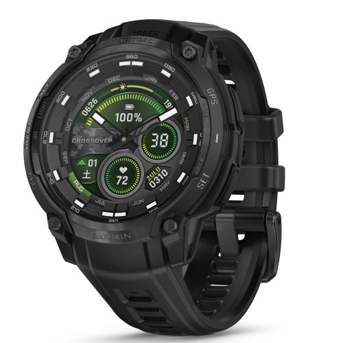 GARMIN(ガーミン)スマートウォッチInstinct Crossover AMOLED Tactical Black AMOLED ディスプレイ ロングバッテリー 健康 フィットネス ワークアウト 122,420円