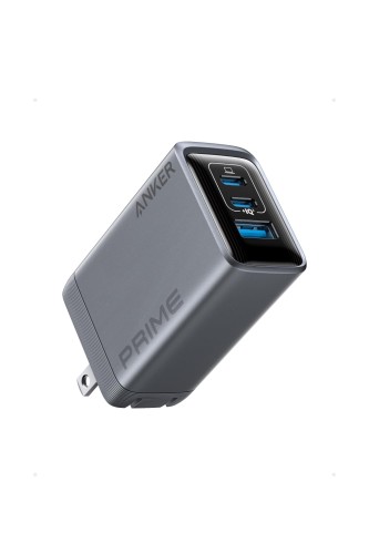 Anker Prime Charger (100W, 3 Ports, GaN) PSE技術基準適合/折りたたみ式プラグMacBook PD対応Windows PC iPad iPhone Galaxy Android スマートフォン ノートPC 各種