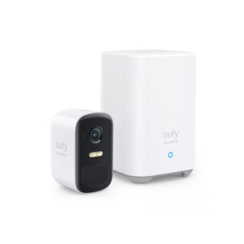 Anker Eufy Security eufyCam 2C 1-Cam Kit（屋外カメラ）セキュリティカメラ/防犯カメラ屋外/ネットワークカメラ/バッテリー搭載 180日間連続使用 / 1080p フルHD/追加料金不要/ IP67 / スポットライト