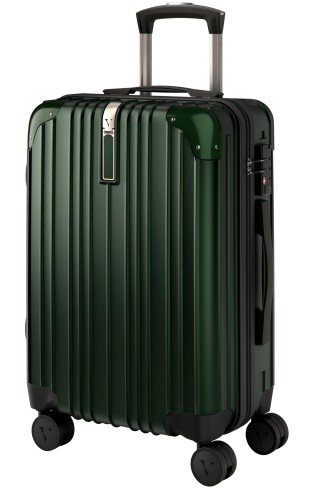 [VELSKYF] 現役客座敷乗務員取り締まる 旅行バッグ 持ちはこび容れもの キャリーバッグ キャスター取り替えっこ能力のある［日本会社組織計画すること］構成要素部分品無締め切り日製造会社引きうける TSAルロック ダブルキャスター (L大きさ 7泊以上 4.2kg 92.5L 暗然たる緑であること 深緑)