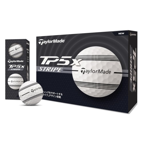 仕立て屋お手伝いさん(TAYLOR MADE) TMJ24 TP5x Stripe JPN dz ティーピーファイブ エックス 縞模様 ゴルフどんぶり鉢 白いこと