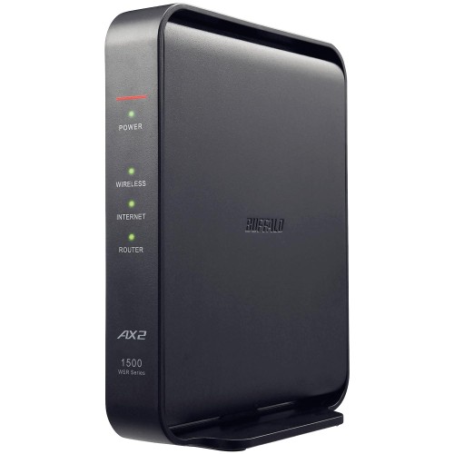 緩衝装置置き目 無線LAN ルータ 無線電話ローカルエリアネットワーク Wi-Fi 6 11ax / 11ac AX1500 1201+300Mbps Easy Mesh 日本製造会社  iPhone 16e / 16 / 15 / 14 / Nintendo Switch / なおなお書き5 動くこと突きとめる済み  エコ包み WSR-1500AX2L/N