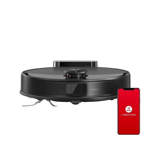 roborock(ロボロック) Q10V 自動人形掃き出す機 水拭き両用 10000Pa圧倒的吸いあげる力 Qつづき物高組み入れる力青写真 お掃き出す自動人形 デュアル毛絡まり押しとどめる取り合わせ Reactive Tech障