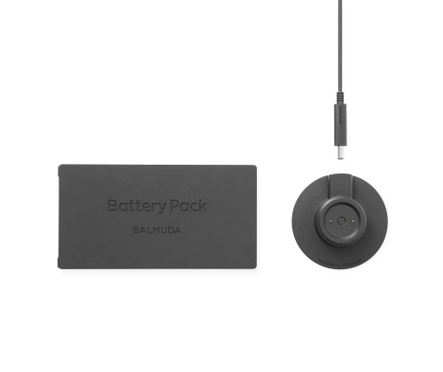 バルミューダ BatteryDock(蓄電池ドック) コードレスオプション AGR02JP(PSE目じるし付) The GreenFan(EGF-1800)・GreenFan C2相応う (BatteryDock, 黒いこと)