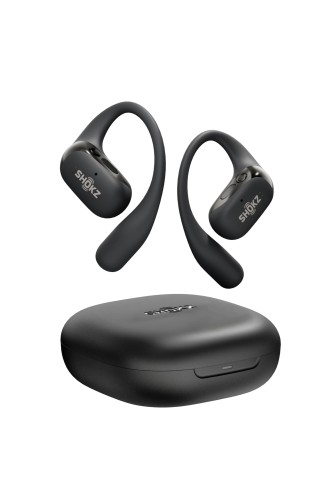 Shokz (ショックス) オープンイヤー イヤホン bluetooth ワイヤレスイヤホン OpenFit 2+ Dolby Audio対応 / 17.3mm 大型ドライバー / 合計48時間再生 / 音漏れ抑制技術 / IP55防水 Bluetooth 5.4 物理ボタン ワイヤレス充電 急速充電 マイク付き AIノイキャン通話 9.4g超軽量