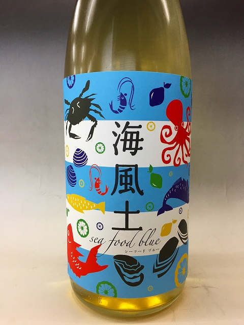 楽天市場 富久長 ふくちょう 白麹純米酒 海風土 Blue シーフード ブルー 28by 1800ml 日本酒 広島 売れ筋 Let S Enjoy酒生活 酒文化 タナカ