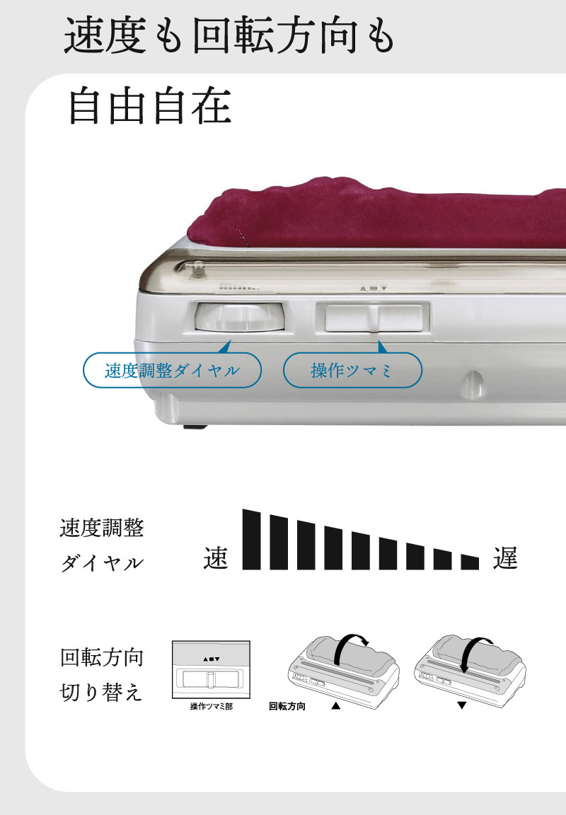 プチローラー 的場電機 コンパクトマッサージ器 SR-7