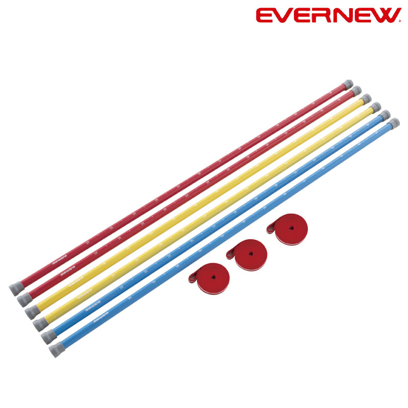 楽天市場】エバニュー EVERNEW 正規品 ゴム高跳ビセット 陸上 練習用