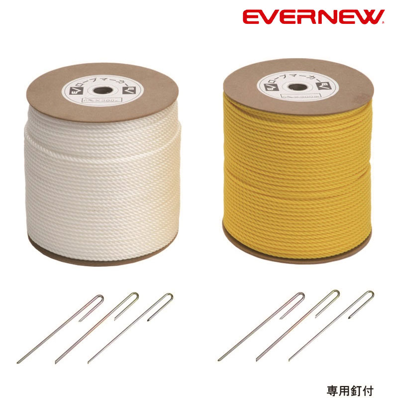 楽天市場】エバニュー EVERNEW ロープマーカー3×300 EKA182 学校 体育