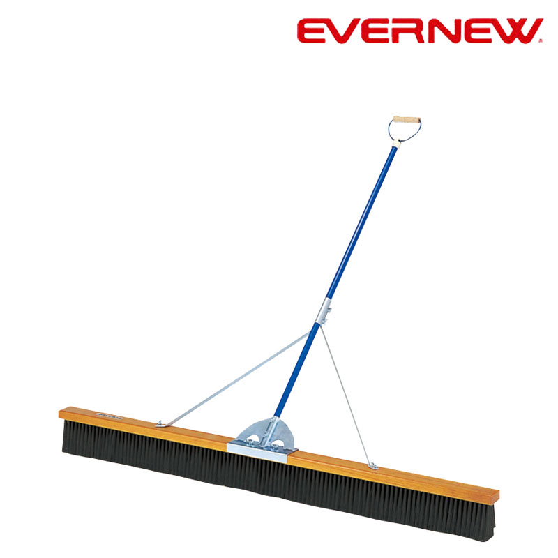 エバニュー EVERNEW コートブラシＯＭ－１８０ 2 EKE793 学校 体育 運動 スポーツ 体操 教室 スポーツクラブ フィットネス クラブ 体育 体育用品 体育用具 授業 部活 野球 試合 大会 校庭 野球 サッカー テニス