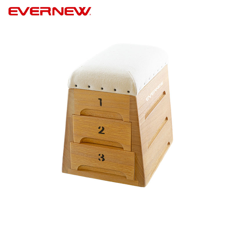 エバニュー EVERNEW とび箱ミニ引出し3段 EKF253 学校 体育 記念品 記念 ギフト 贈答品 プレゼント 卒業 転任 先生 小物入れ ミニチュア 家具 インテリア