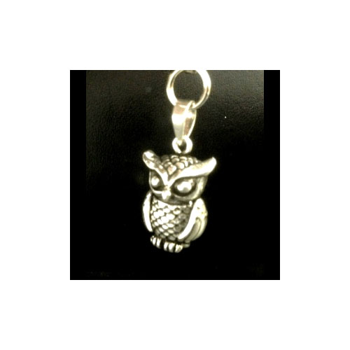 正規認証品 新規格 福ふくろう銀無垢ストラップ シルバー925 Fucoa Cl