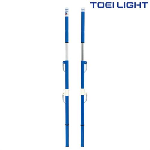 ソフトバレー支柱ＡＣ Ｂ２７６３Ａ・Ｂ２７６３Ｂ・Ｂ２７６３Ｃ トーエイライト ＴＯＥＩ ＬＩＧＨＴ 学校体育用品