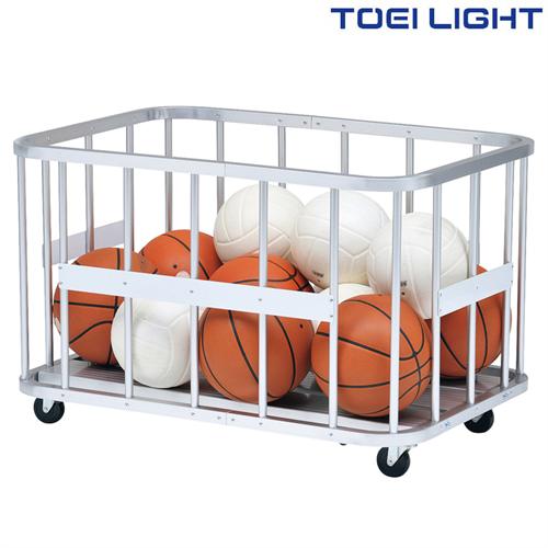 アルミスタッキング一体型カゴ Ｂ３７３１ トーエイライト ＴＯＥＩ ＬＩＧＨＴ 学校体育用品