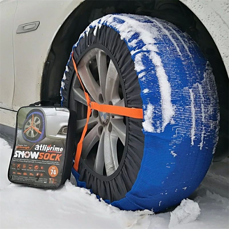 チェーン タイヤチェーン 布製 非金属 タイヤ 滑り止め 冬雪 簡単装着 軽自動車 ジャッキアップ不要 SB70 凍結 6,477円