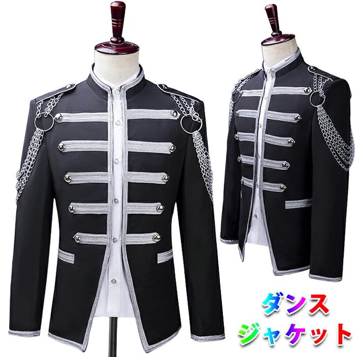 3XL 2XL XL L M ハロウィン 仮装 クリスマス コスチューム パーティー 発表会 公演服 歌手 バー 余興 結婚式 演奏会 男性用 アイ｜エンジョイ工房
