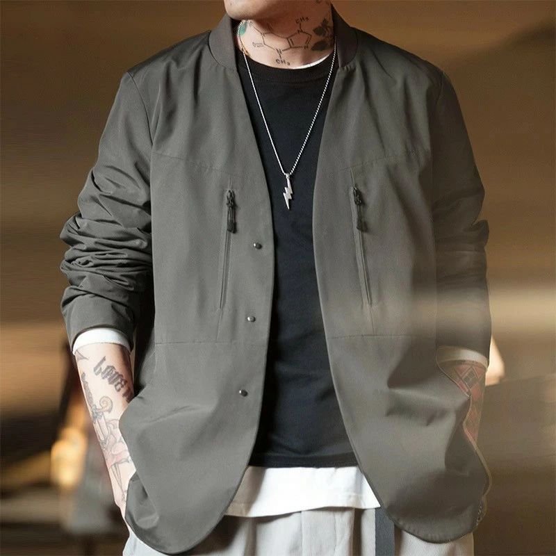 成人男性 春服 メンズ流行り物 流行り物 心地よい上衣 テーラードジャケット メンズ上衣 アウター 春 メンズ