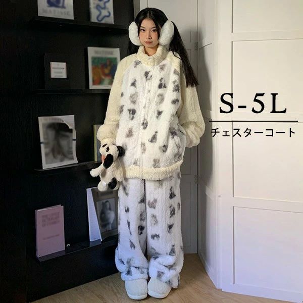 プレゼント ギフト 可愛い かわいい ガウン 女性用 レディース 動物 ふわふわ 大人用 モコモコ 着ぐるみ あったか