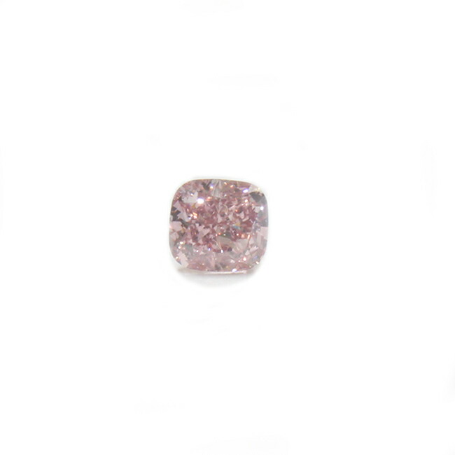 ピンクダイヤモンド クッションカット 0.266ct　Fancyb Intense Pink　SI-1　中央宝石研究所　ソーティング（裸石）　ピンクダイヤ 【クッションカット】【ピンク　ダイヤモンド】【母の日 プレゼント ギフト お祝い ジュエリー 誕生日 記念日 クリスマス】