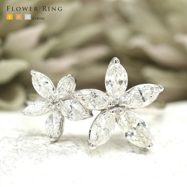 真珠の花デザインリング ゴールド 再入荷しました！】さくらパール 花あかり 18金リング – Mico宝飾店