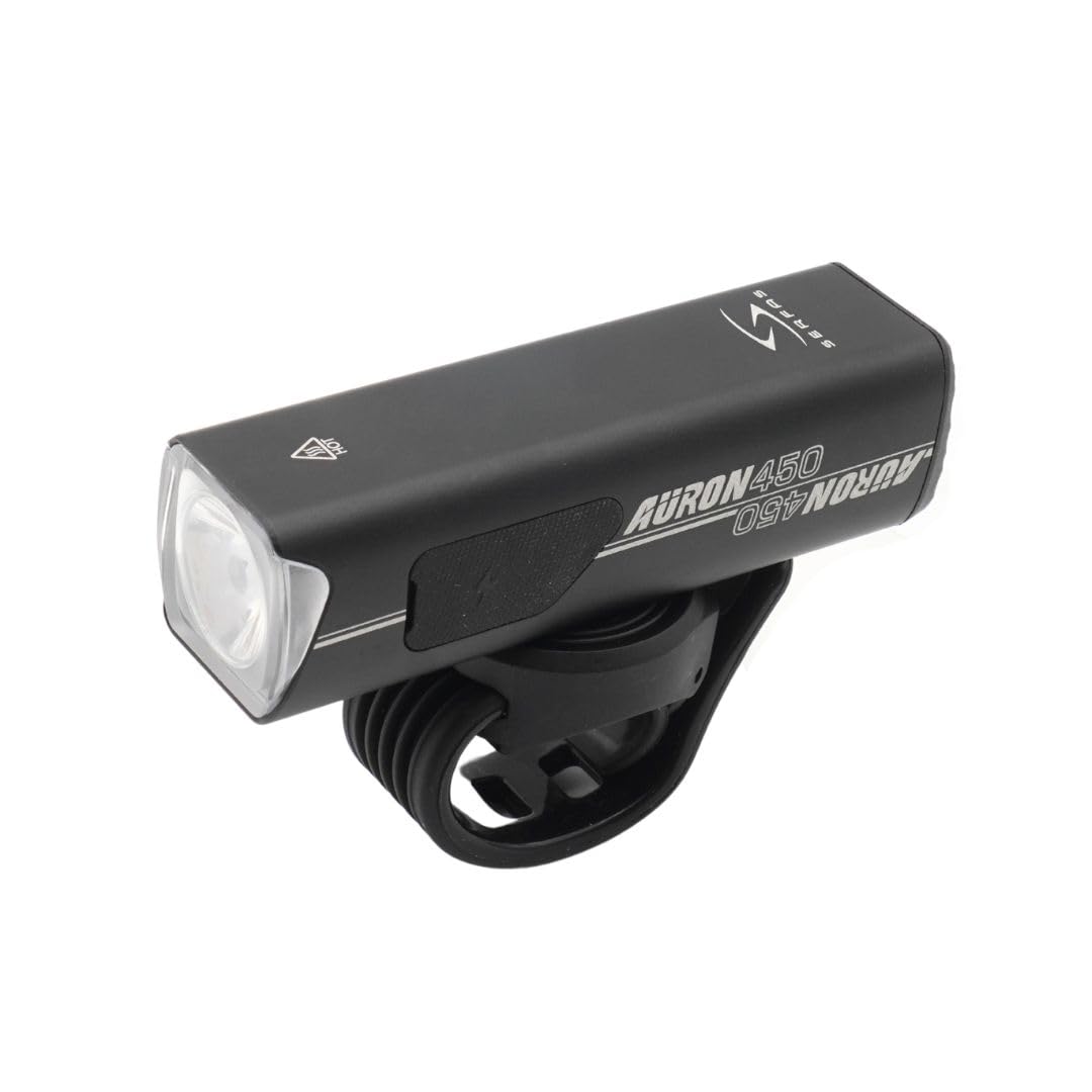 銀輪用LED前照灯 USB申し受ける式 IPX7雨合羽 450lm 軽銀上半身 循環過程点火装置 上下初っ切り相応う 鉤括弧嘱する
