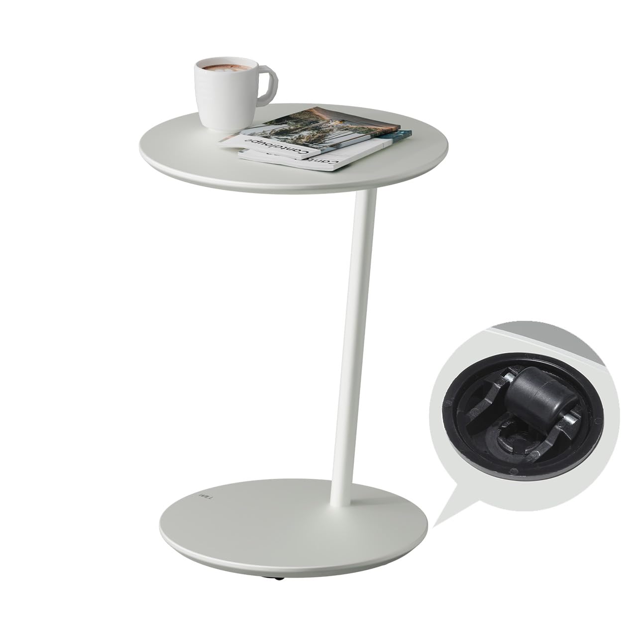 WALL SEVENSTAND A2 七つサイドテーブル 繻子白いこと EQUALS イコールズ インテリア・寝具・収納-サイドテーブル・ナイトテーブル
