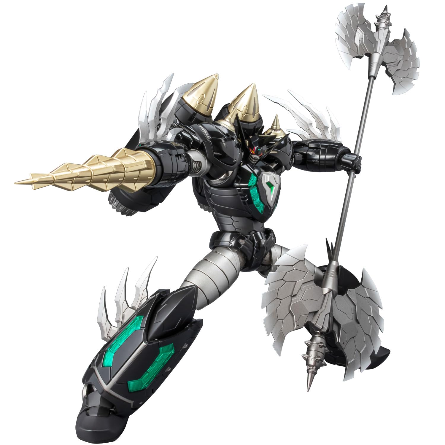 RIOBOT 真ゲッタードラゴン ブラックVER. 約210mm ダイキャスト製 塗装済み可動フィギュア 千値練 真ゲッターロボ 世界最後の日 グッズ｜エンリルくらし館
