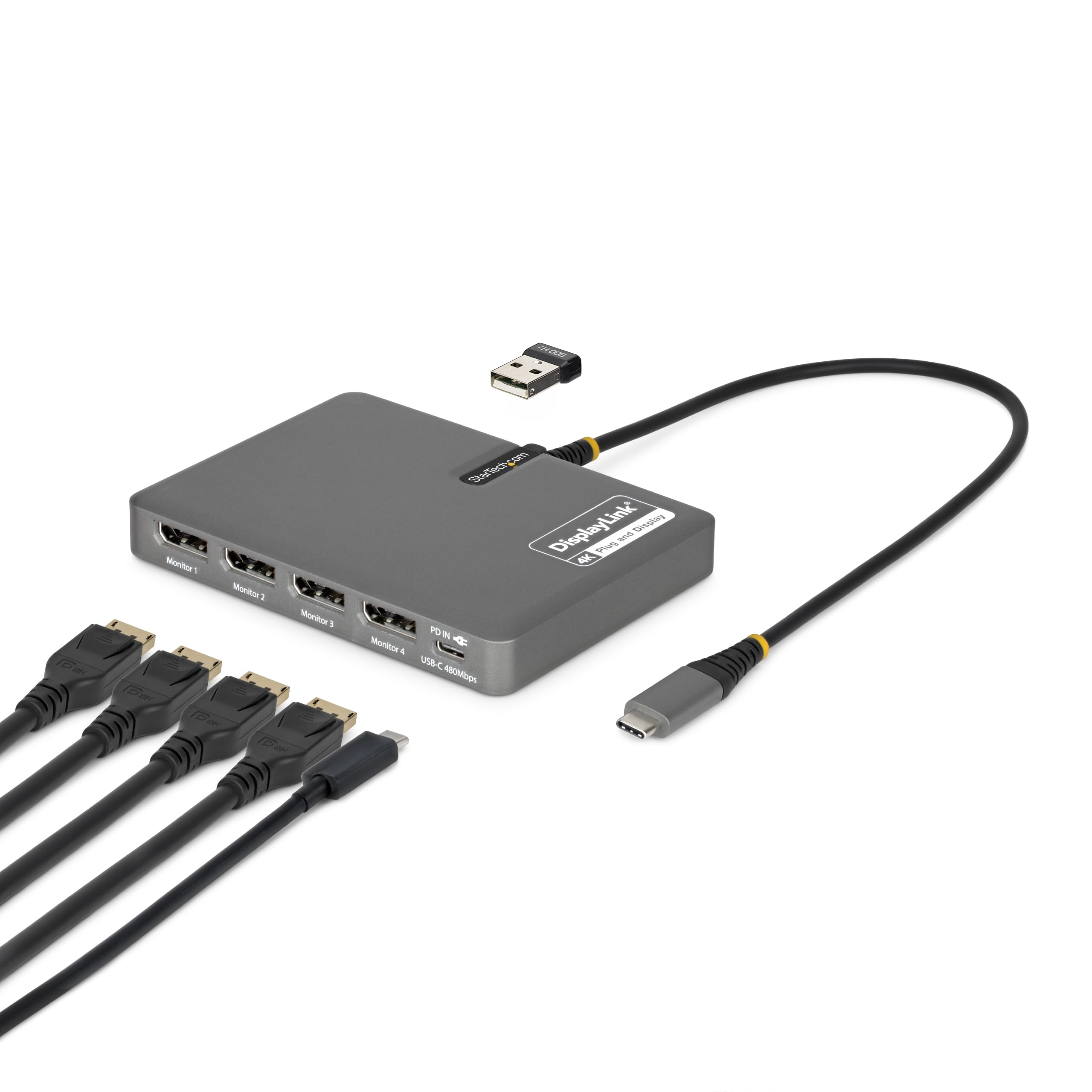 縛ステイション USB-C繋ぎ合わせる 4画面 4K 60サイクル DisplayPort相応う 140W PD給電 USB-A界面積み上げる マルチ見せびらかす取り替えっこアダプタ