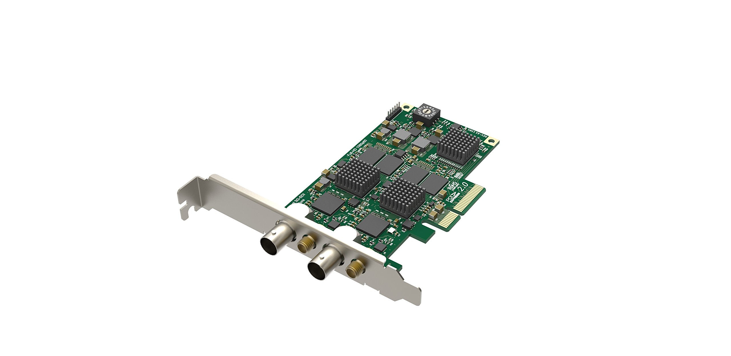 Magewell Pro Capture Dual SDI 映像キャプチャカード 2系統入力 PCIe 3.0対応 高画質 ライブ配信 録画 産業用 プロ仕様|エンリルくらし館