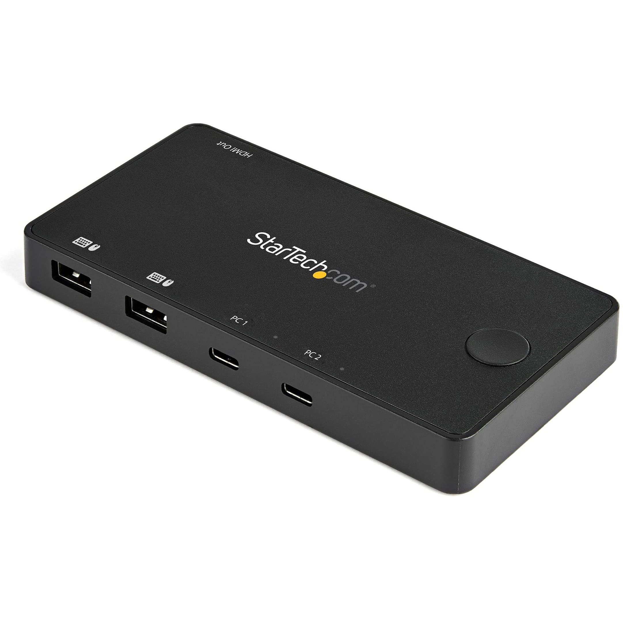 KVM取り替えっこ 2界面 HDMI 4K 60サイクル USB-C 1画面 マイコンうつり変わり器 挿し画最終生産物相応う 省間隔文字 有線テレビ嘱する 携帯型 小型 軽さ 二階建てバス力強さ 押し名取り草うつり変わり os拠りどころなし
