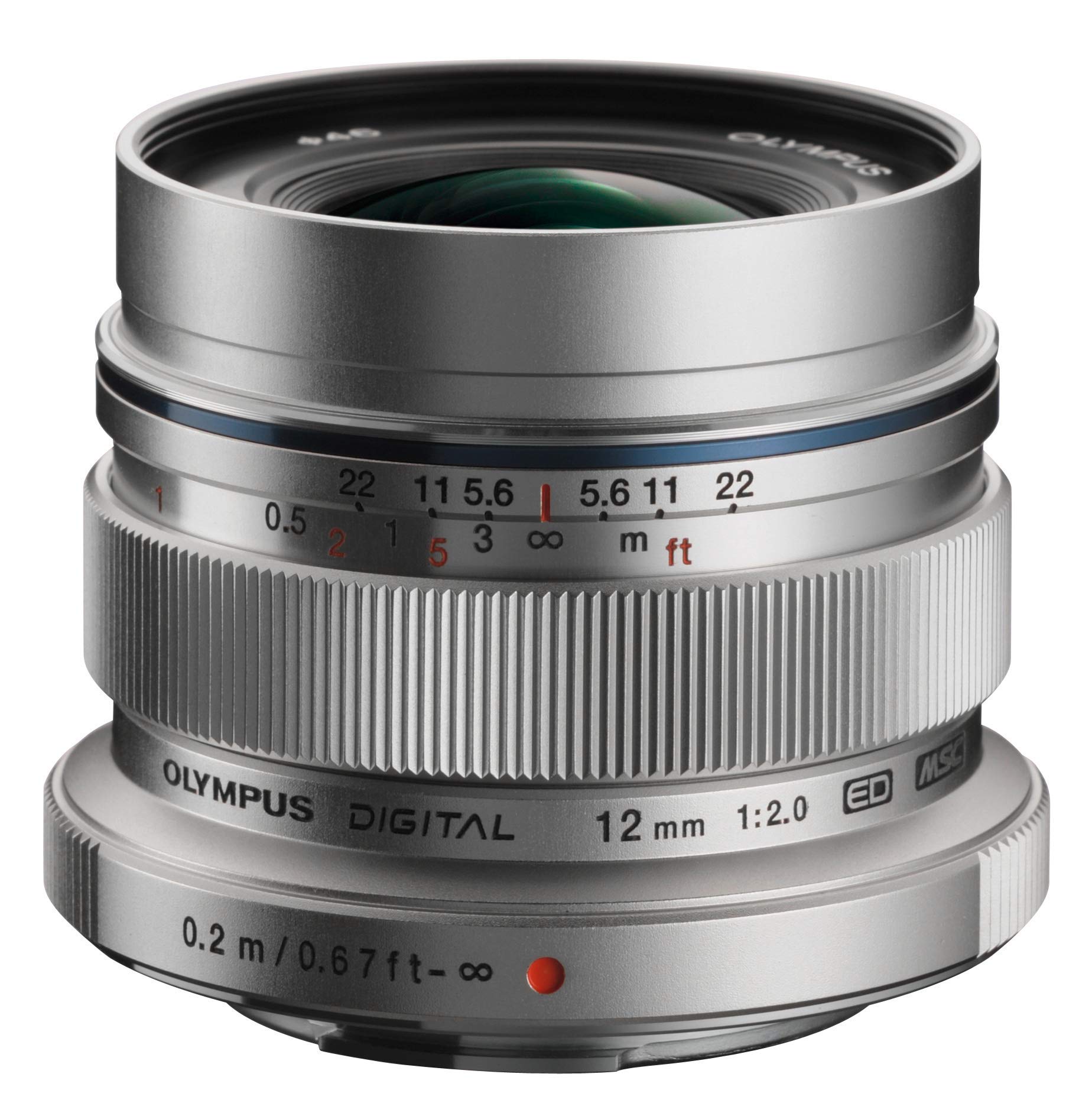 OLYMPUS 単焦点レンズ M.ZUIKO DIGITAL ED 12mm F2.0 シルバー マイクロフォーサーズ対応 広角レンズ オリンパス 交換レンズ 新品|エンリルくらし館