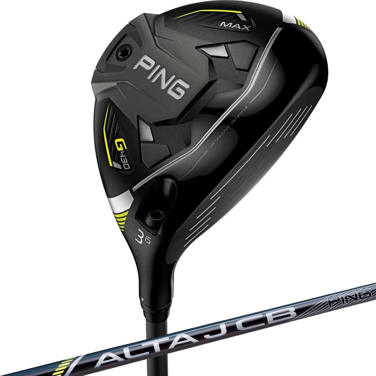 PING(ピン) G430 MAX フェアウェイウッド ALTA J CB BLACK【純正カーボン装着】日本正規品 メンズゴルフクラブ RH 右利き用 番手 : 5番 ロフト角 : 18 フレックス : S