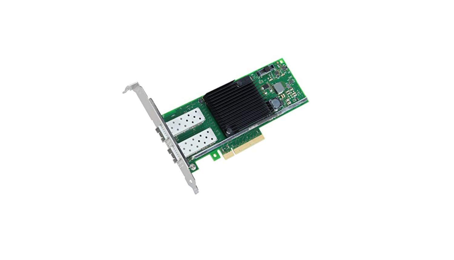 網状組織アダプタ 10GbE SFP+ 2界面 PCI Express 3.0 x8 取りひろげる歌留多 サーヴァー用 ネットワークインターフェースカード