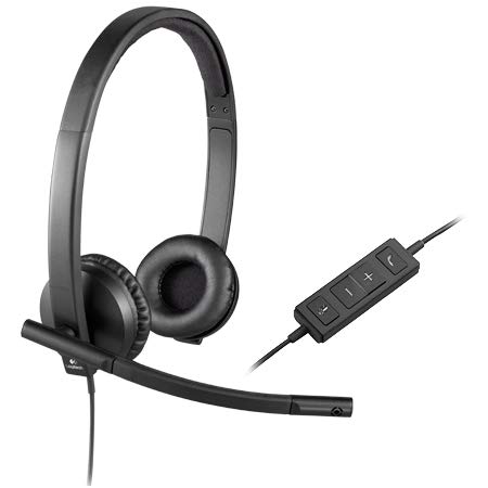 Logicool H570e USBヘッドセット 両耳 ステレオ ノイズキャンセリングマイク付 ビジネス テレワーク 会議用 ヘッドホン 有線 軽量 高音質 PC用 パソコン Web会議 通話 ロジクール｜エンリルくらし館