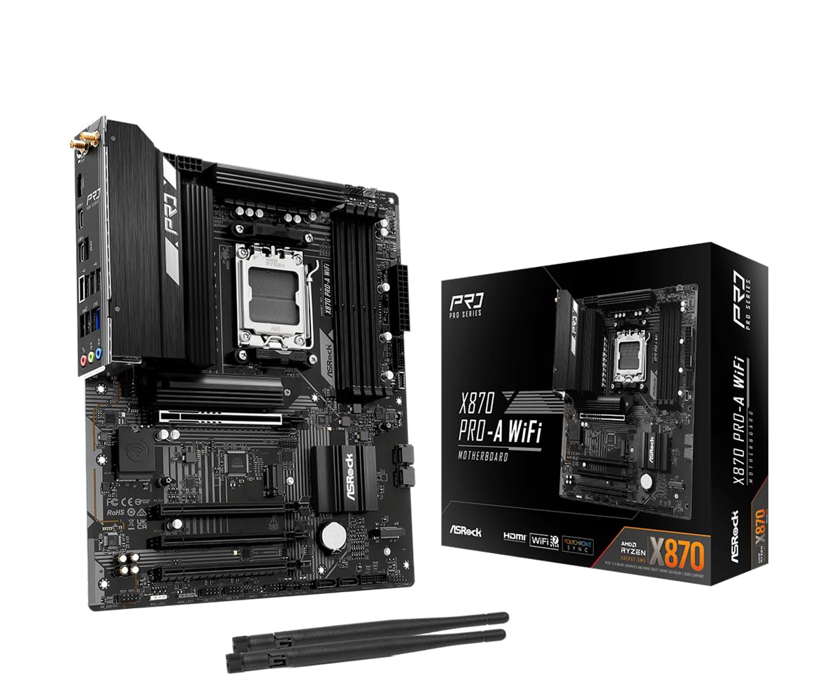お母さんゲーム盤 ATX AMD Socket AM5 相応う DDR5 拡張スロット PCIe 5.0 Wi-Fi 7 ヒートシンク積み上げる パソコン部分品 自作パソコン