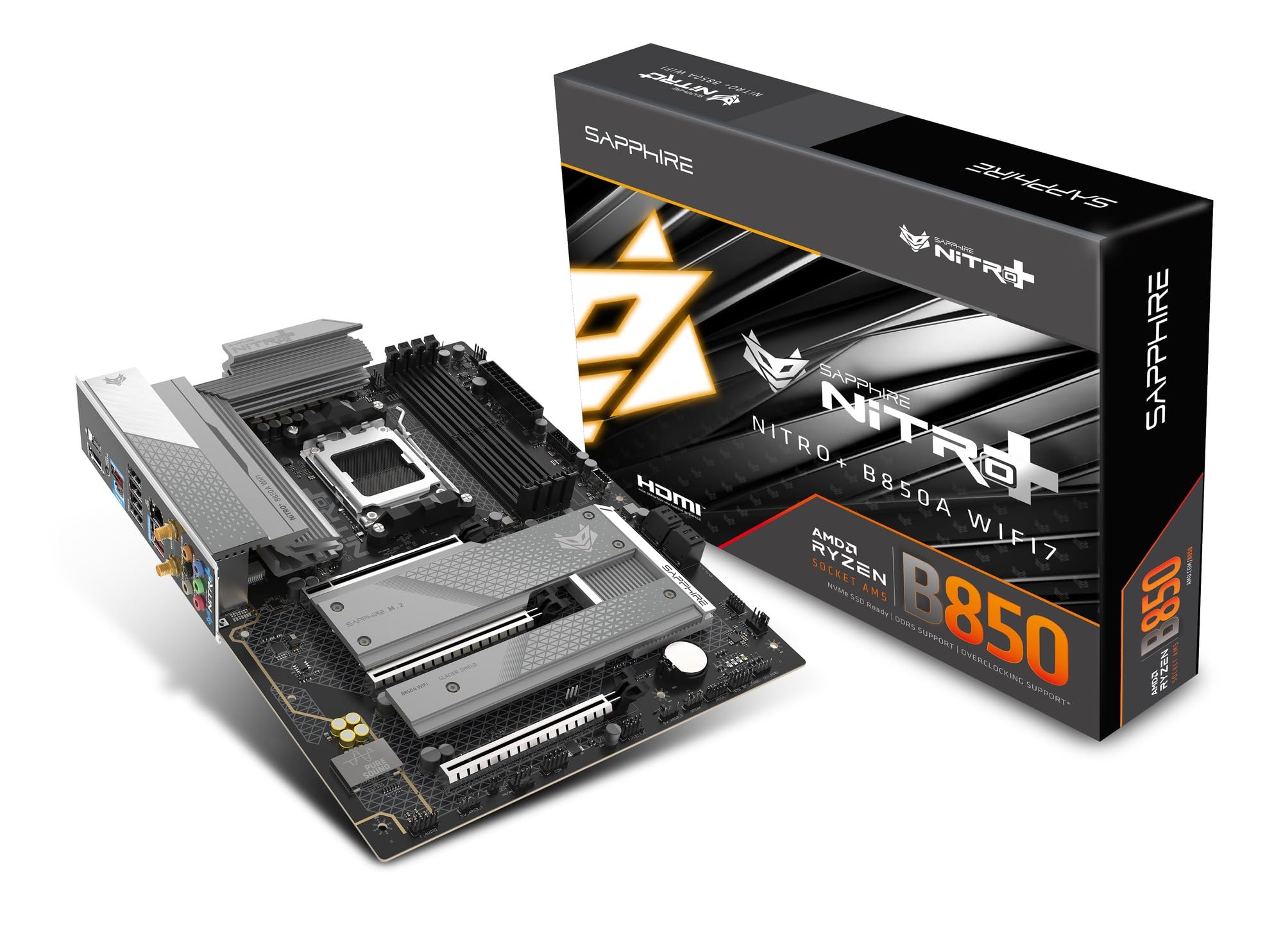 お母さんゲーム盤 ATX 事務机いの一番パソコン用部分品 取りひろげるゲーム盤 基板 AM5ソケット Ryzen 9000 8000 7000つづき物中央処理装置相応う PCIe 5.0 x16拡張スロット PCIe 5.0 M.2拡張スロット DDR5記憶装置相応う 2.5GbE 有線ローカルエリアネットワーク Wi-Fi 7