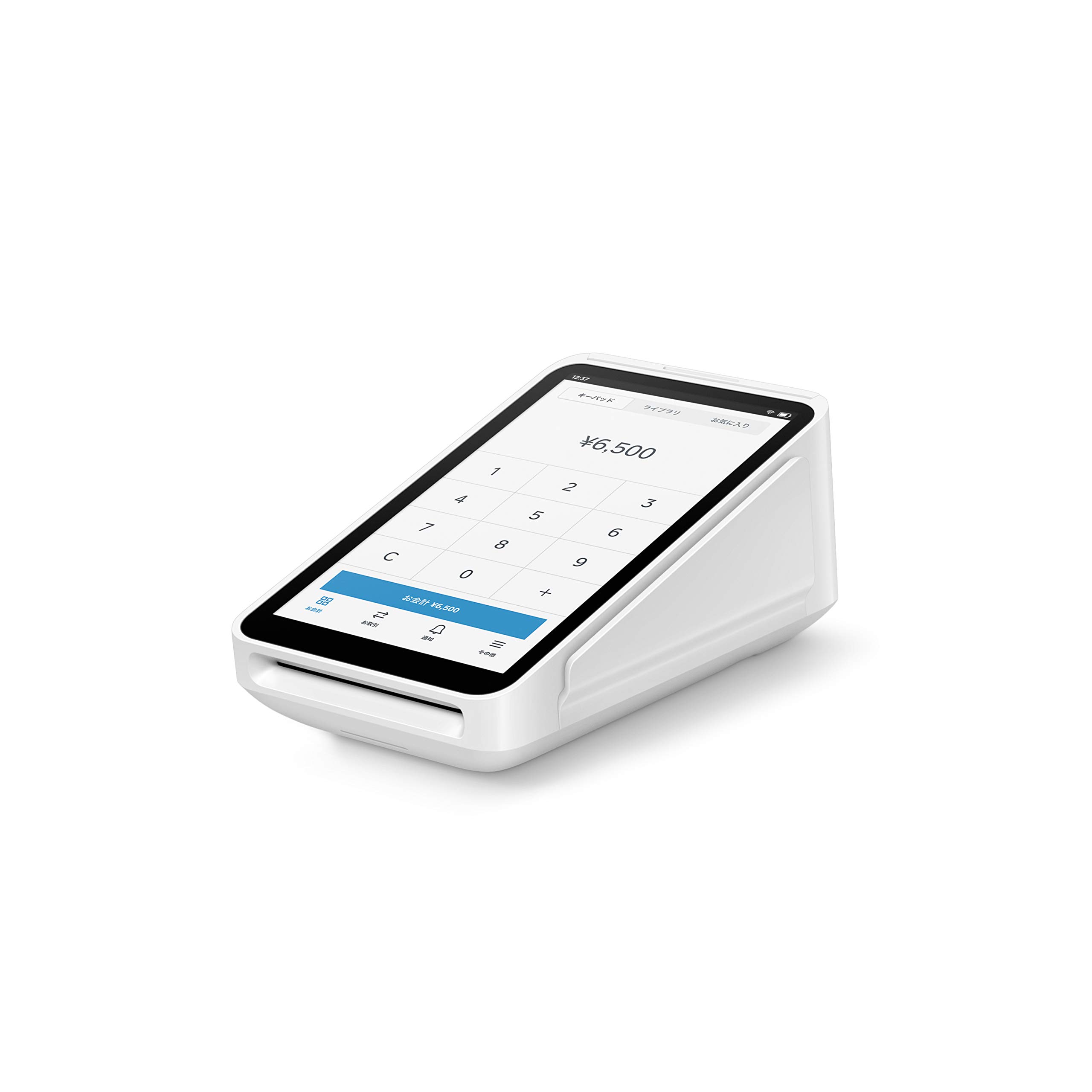 Square ターミナル キャッシュレス決済端末 プリンター内蔵型 ポータブルPOS クレジット QRコード タッチ決済対応 A-SKU-0609-AMZ 限定版|エンリルくらし館