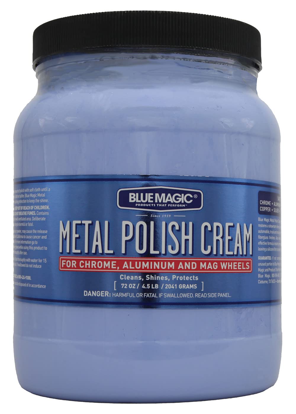 Blue Magic メタルポリッシュクリーム 2kg BM2000 金属磨き 研磨剤 ブルーマジック 金属光沢仕上げ剤 アルミ ホイール ステンレス 真鍮 磨き剤 大容量 業務用|エンリルくらし館