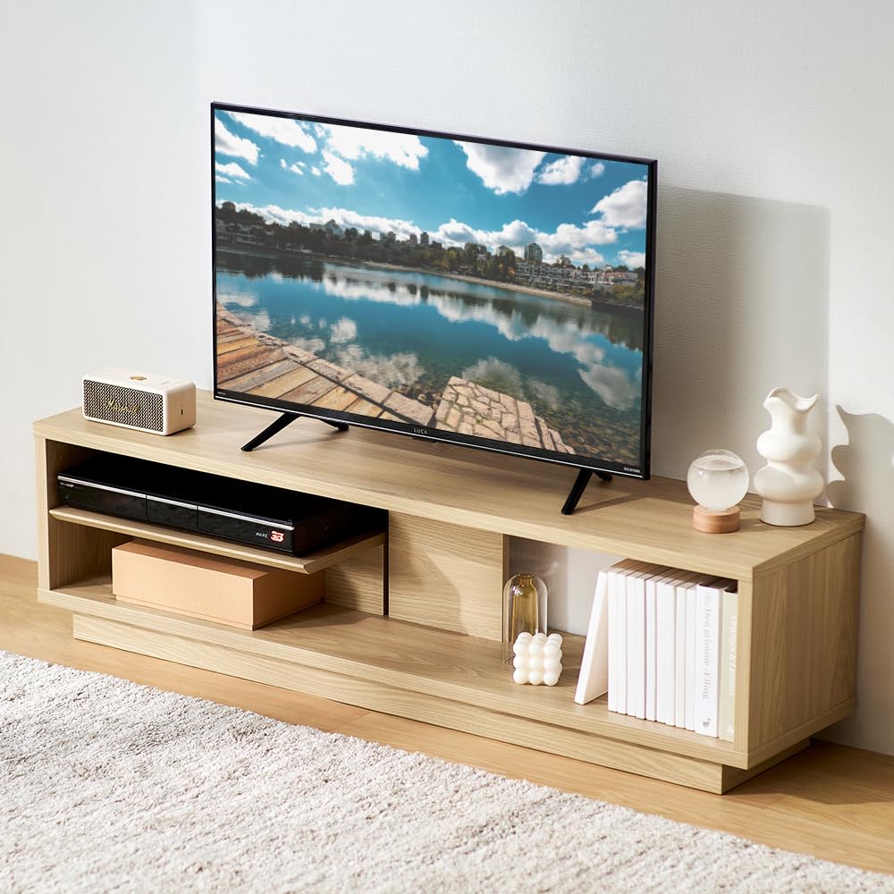 テレビ受像機台 置き目ゲーム盤 AVゲーム盤 納める棚付き添い人 木製 公々然たる 薄型 か細い 置き目印字機 導線納める 吊りひも細長い切口 リビング納める