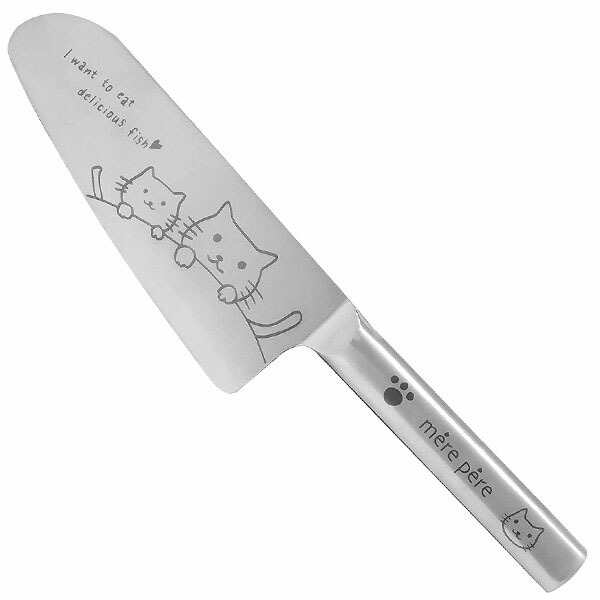 領収書発行可 メルペール ねこ 子供包丁 猫 ネコ カワイイ かわいい 可愛い こども包丁 こども 子供 三徳 三徳包丁 モリブデン ステンレス おすすめ 人気 かっこいい 新生活 キッチン回り 台所用品 キッチン用品 調理器具 キャンプ アウトドア 福利厚生 業務 教育 感謝価格
