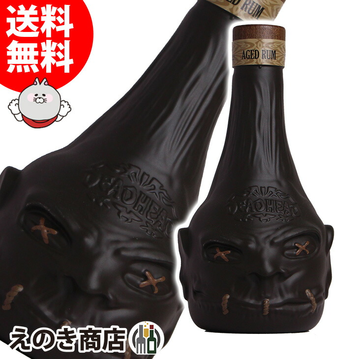デッドヘッド Deadhead ラム酒 旧ボトル 楽天市場】デッドヘッド 6年ラム 700ml 40度 正規品 干し首型
