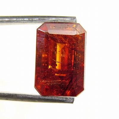 スファレライト AAAA 希少石　9.8mm ファセットカット ルース 4.0ct｜榎本通商