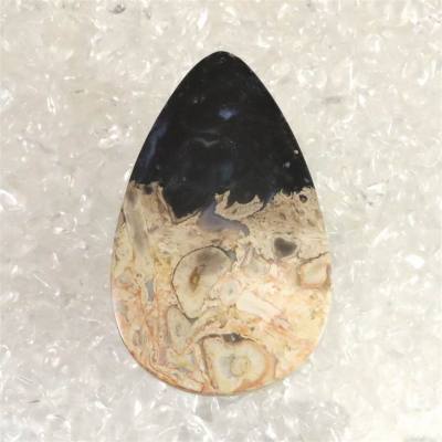ペトリファイドウッド 珪化木 52mm ティアドロップ ルース 14.0g