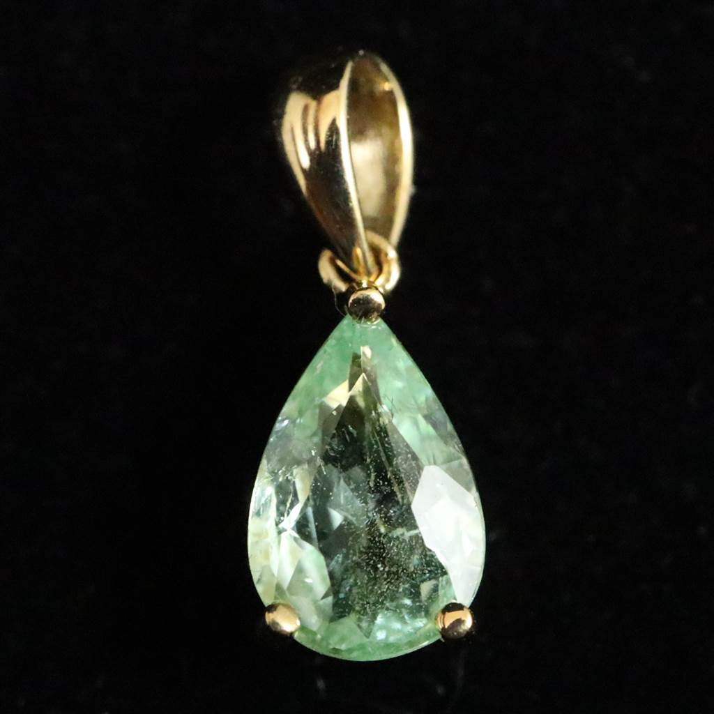 楽天市場】パライバ トルマリン カボション ダイヤ ペンダント トップ