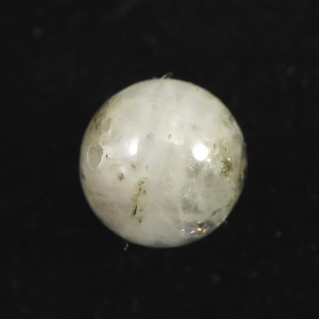 ブラジル産 フェナカイト 8.4mm玉ビーズ 一粒 現物 鑑別済 4.56ct