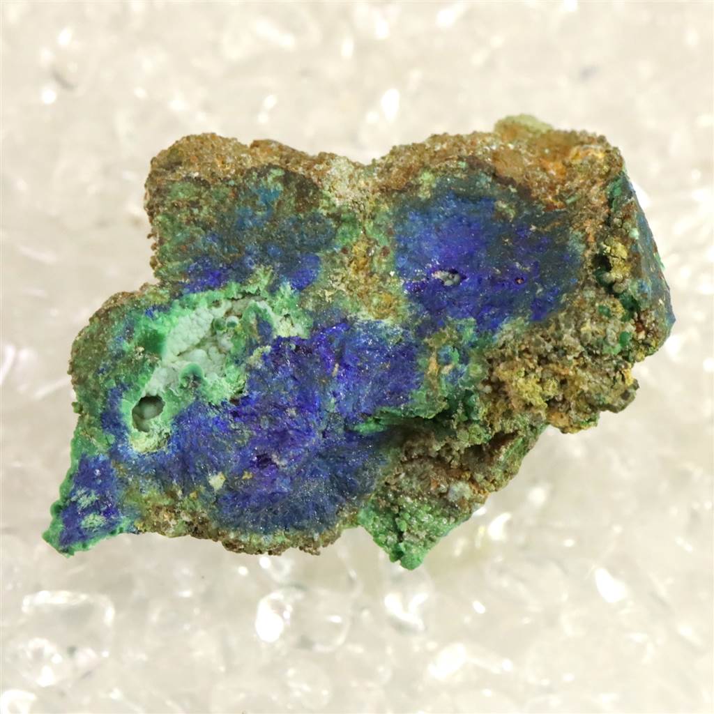 パワーストーン　天然石　アズライト＋マラカイト　112g　No.984 パワーストーン 天然石 アズライト 藍銅鉱 ブルーマラカイト