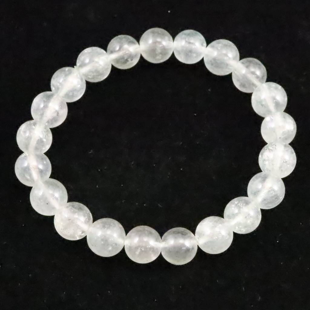 楽天市場】水晶 ブレスレット フォリエーテッドマイカインクォーツ