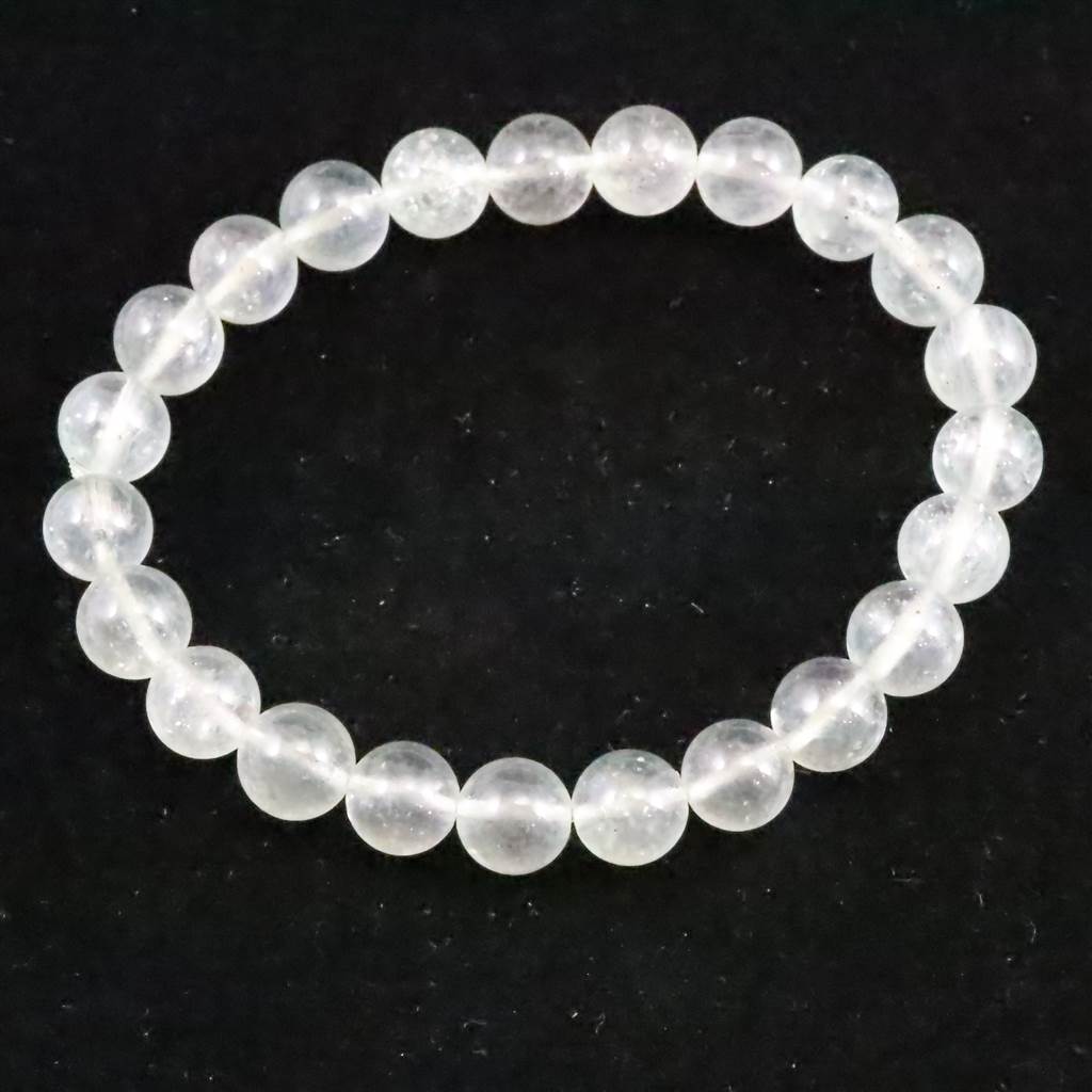 楽天市場】水晶 ブレスレット フォリエーテッドマイカインクォーツ