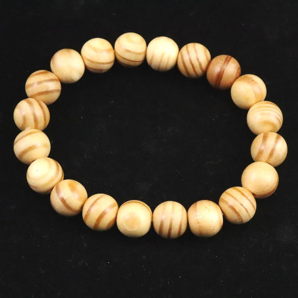 ◆祈祷◆出雲黒松と天珠◆6ミリ玉◆ ◇祈祷◇出雲黒松と天珠◇6ミリ玉◇